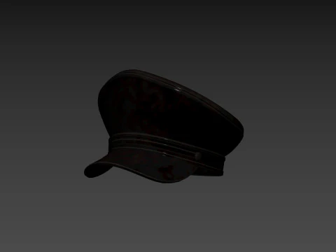Prop052 Leather Hat 3D Model