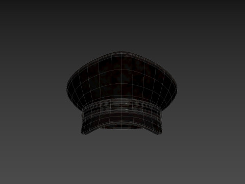Prop052 Leather Hat 3D Model