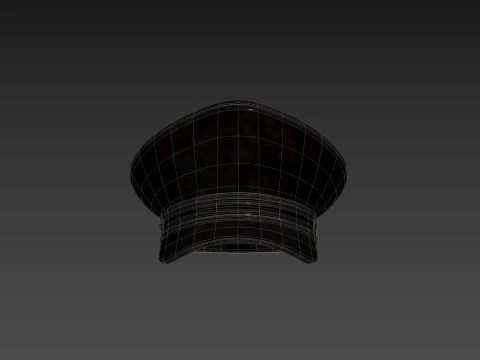 Prop052 Leather Hat 3D Model