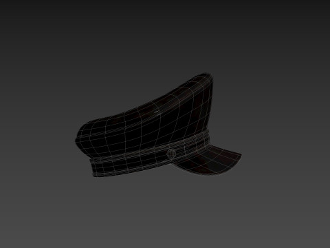 Prop052 Leather Hat 3D Model