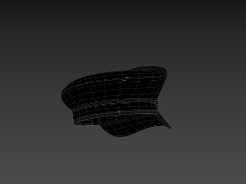 Prop052 Leather Hat 3D Model