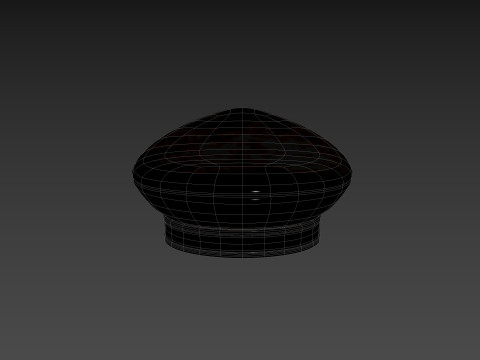 Prop052 Leather Hat 3D Model