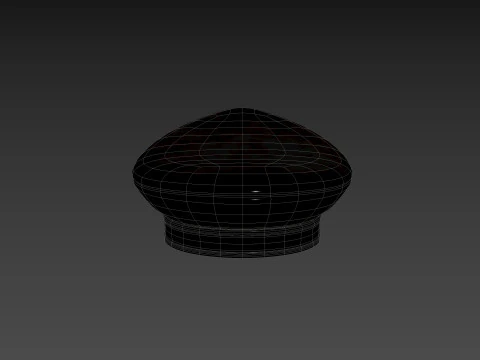 Prop052 Leather Hat 3D Model