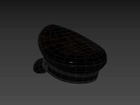 Prop052 Leather Hat 3D Model