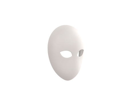 Prop053 Mask 3D Модель