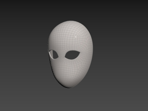 Prop053 Mask 3D Модель