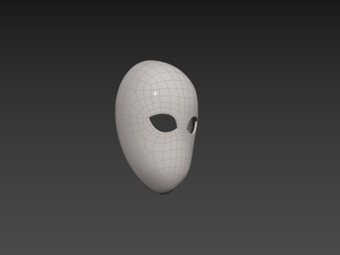 Prop053 Mask 3D Модель