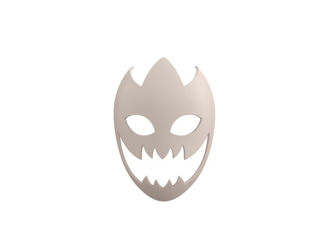 Prop054 Ghost Mask Modelo 3D