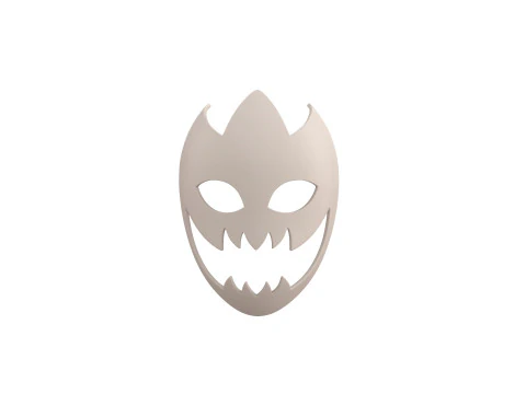 Prop054 Ghost Mask 3D Model
