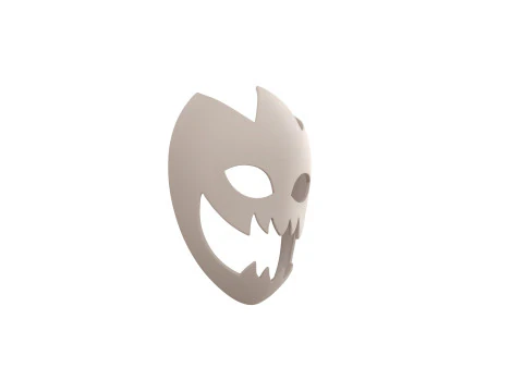 Prop054 Ghost Mask 3D Model
