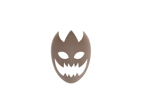 Prop054 Ghost Mask 3D Model