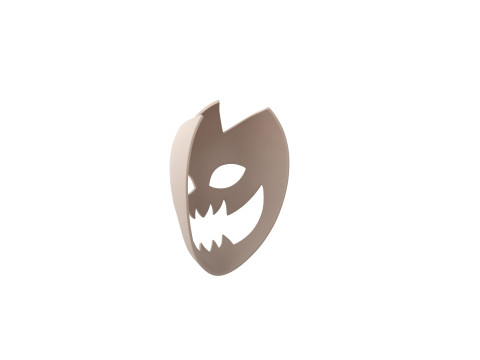 Prop054 Ghost Mask Modelo 3D