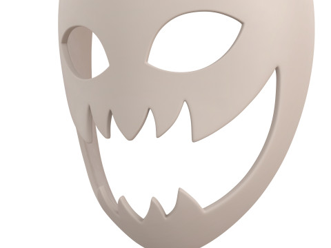 Prop054 Ghost Mask Modelo 3D