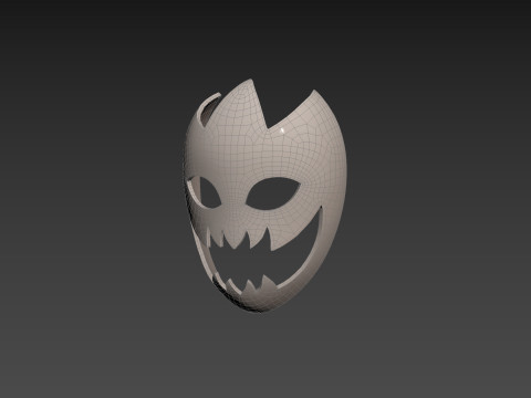 Prop054 Ghost Mask Modelo 3D