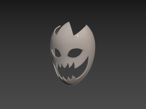 Prop054 Ghost Mask Modelo 3D