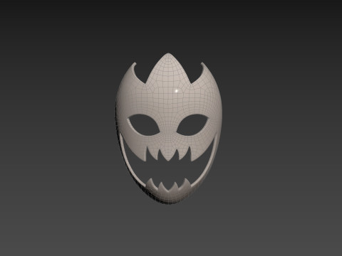 Prop054 Ghost Mask Modelo 3D