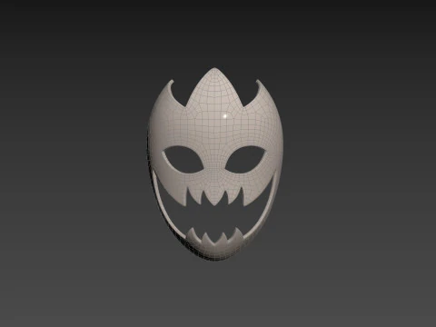 Prop054 Ghost Mask 3D Model
