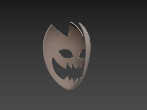 Prop054 Ghost Mask Modelo 3D