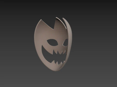 Prop054 Ghost Mask 3D Model