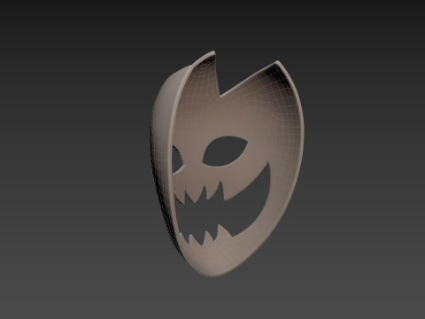 Prop054 Ghost Mask Modelo 3D
