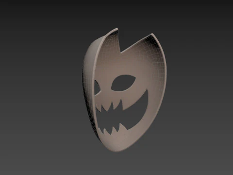 Prop054 Ghost Mask 3D Model