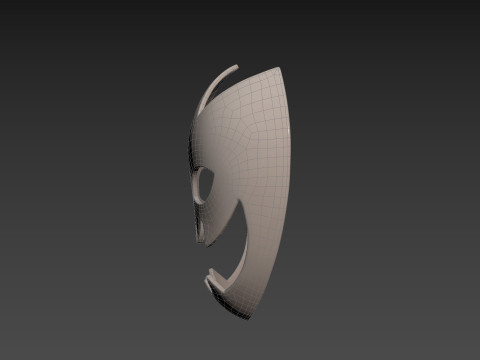Prop054 Ghost Mask Modelo 3D