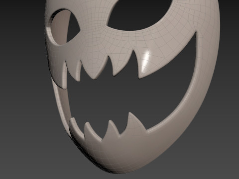 Prop054 Ghost Mask Modelo 3D