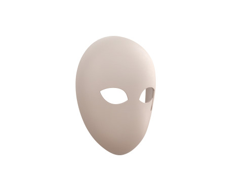 Prop055 Tear Mask Model 3D