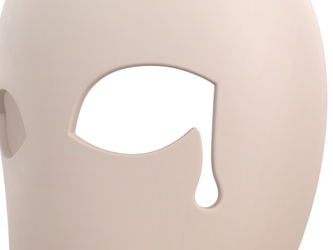 Prop055 Tear Mask Model 3D