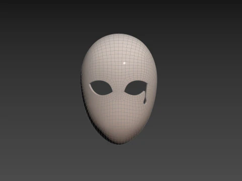 Prop055 Tear Mask 3D Model