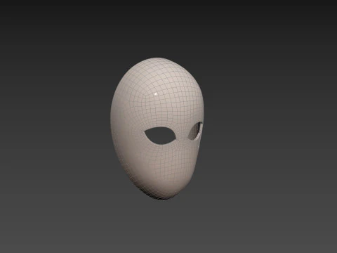 Prop055 Tear Mask 3D Model
