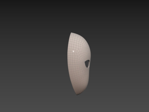 Prop055 Tear Mask Model 3D