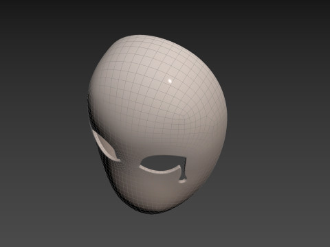 Prop055 Tear Mask Model 3D