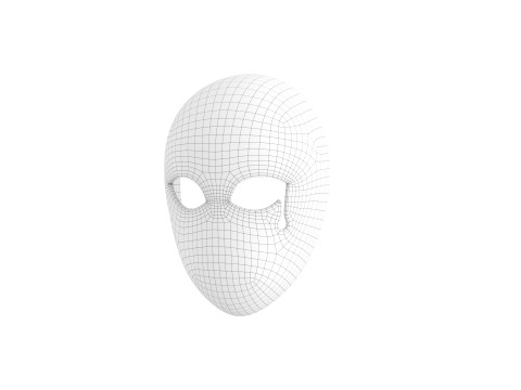 Prop055 Tear Mask Model 3D