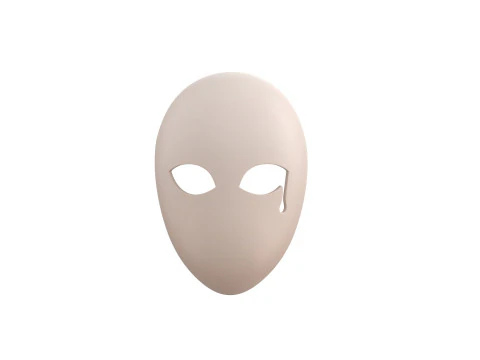 Prop055 Tear Mask 3D Model
