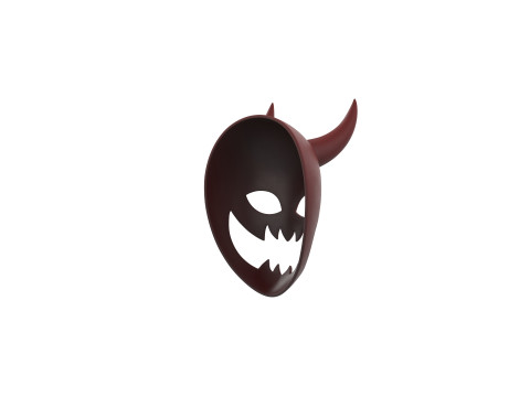 Prop056 Devil Mask 3D Model