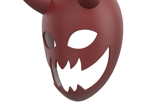 Prop056 Devil Mask 3D Model