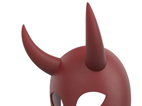 Prop056 Devil Mask 3D Model