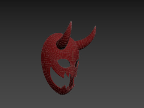 Prop056 Devil Mask 3D Model