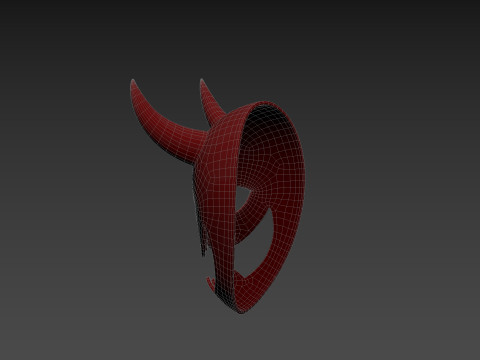 Prop056 Devil Mask 3D Model