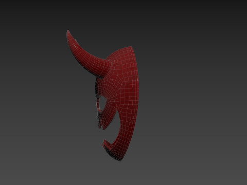 Prop056 Devil Mask 3D Model