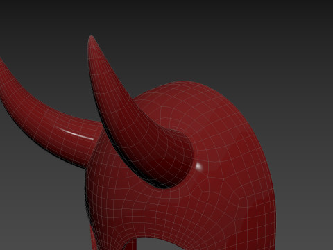 Prop056 Devil Mask 3D Model