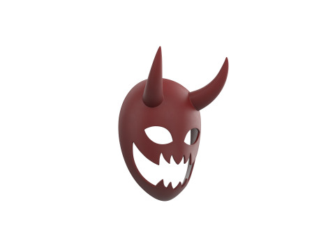 Prop056 Devil Mask 3D Model