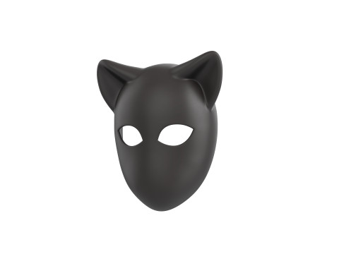 Prop057 Cat Mask 3D 모델