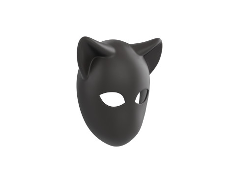Prop057 Cat Mask Modello 3D