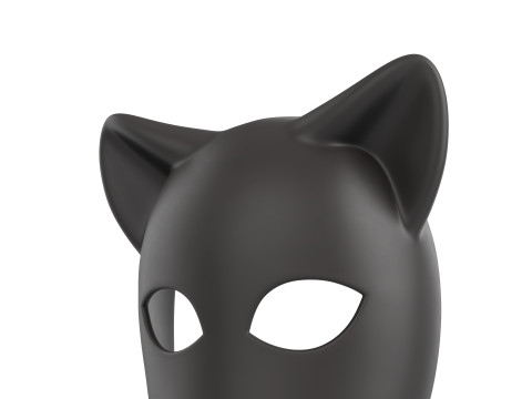 Prop057 Cat Mask Modello 3D