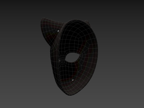 Prop057 Cat Mask Modello 3D