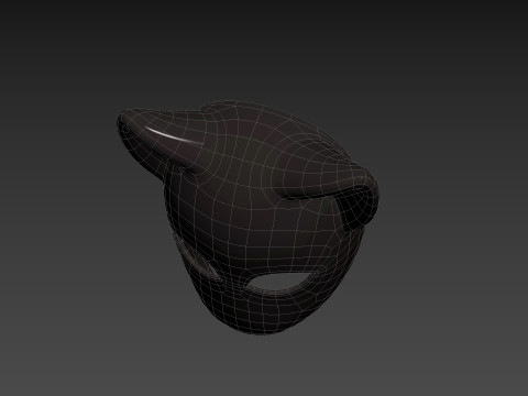 Prop057 Cat Mask Modello 3D