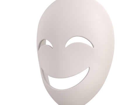 Prop058 Happy Mask 3D 모델