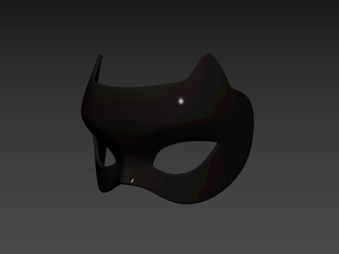 Prop060 Cat Mask 3D-Modell